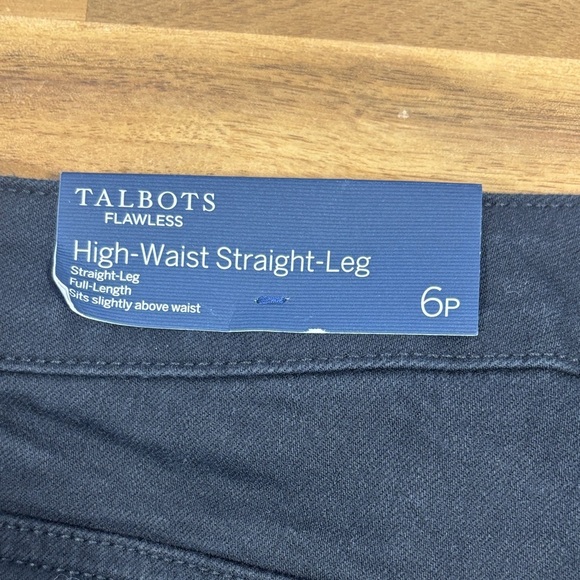 Talbots Women's Elegant High Waisted Black Denim Jeans - Picture 6 of 10